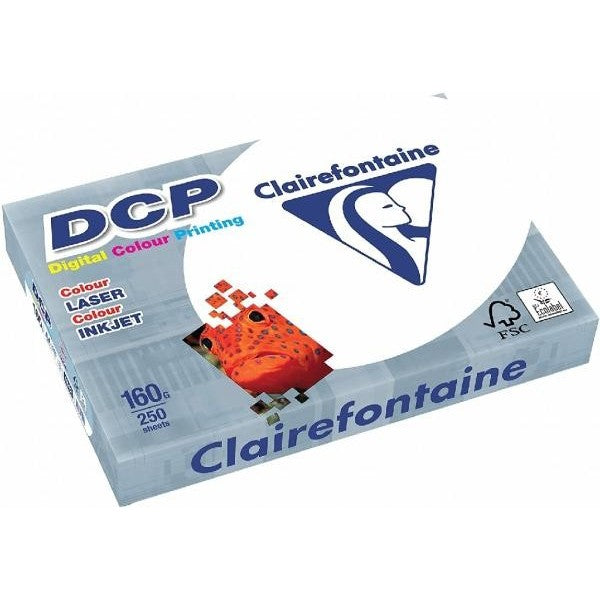 Risma A4 250 Fogli Bianco Extra DCP 160gr Clairefontaine