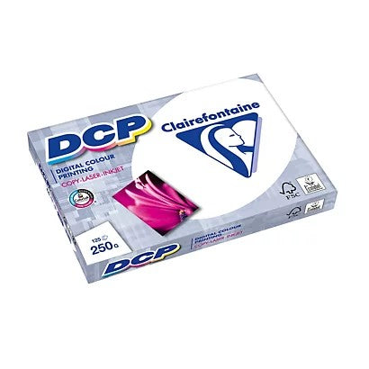 Risma A3 125 Fogli Bianco Extra DCP 250gr Clairefontaine
