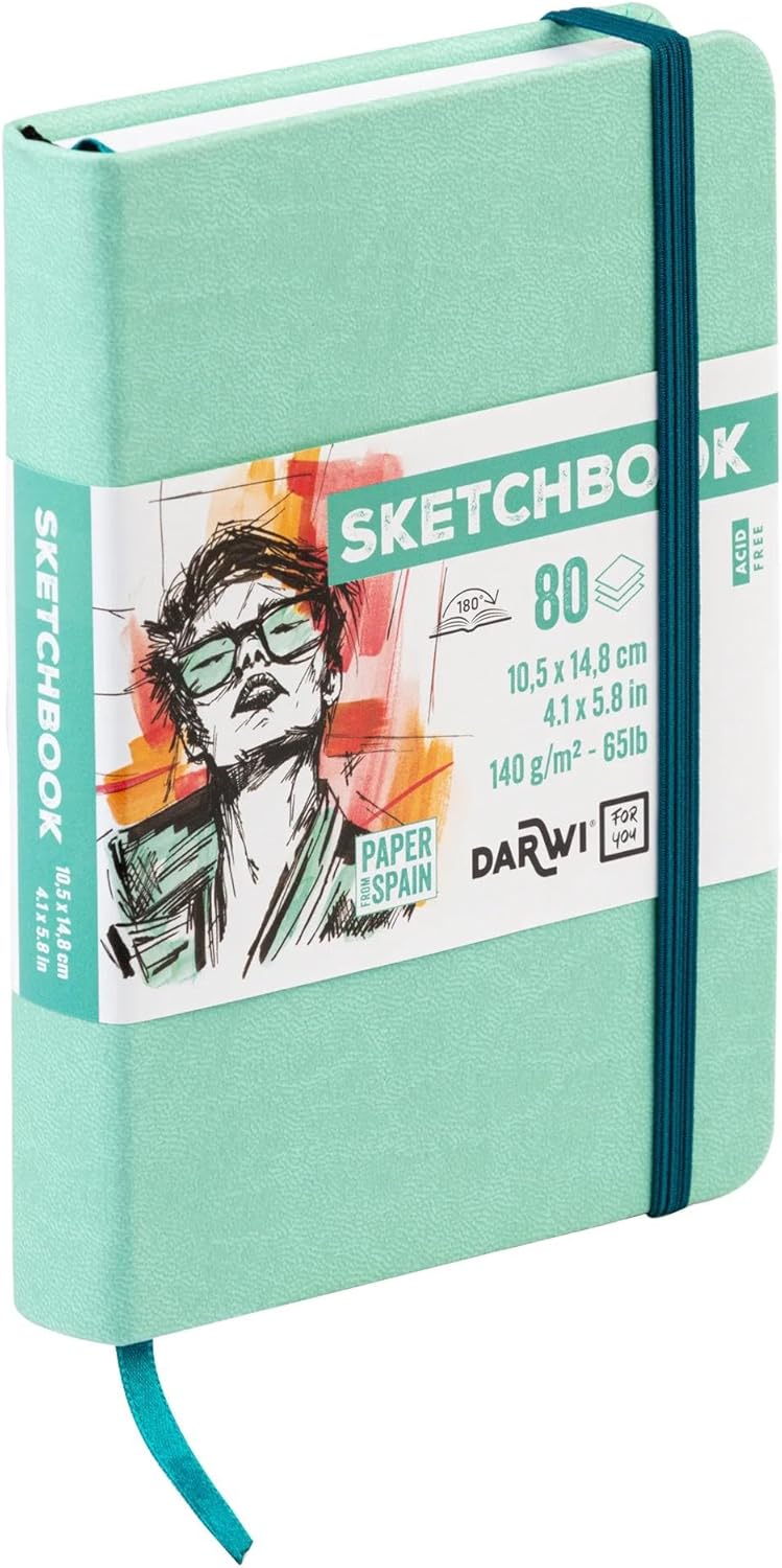 SKETCHBOOK 80FF A6 140GR - Verde Menta