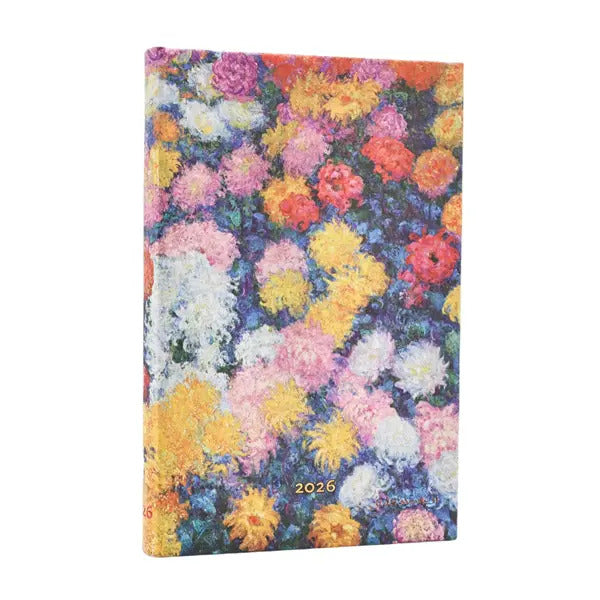 Paperblanks 2026 I Crisantemi Di Monet Mini Settimanale Oriz