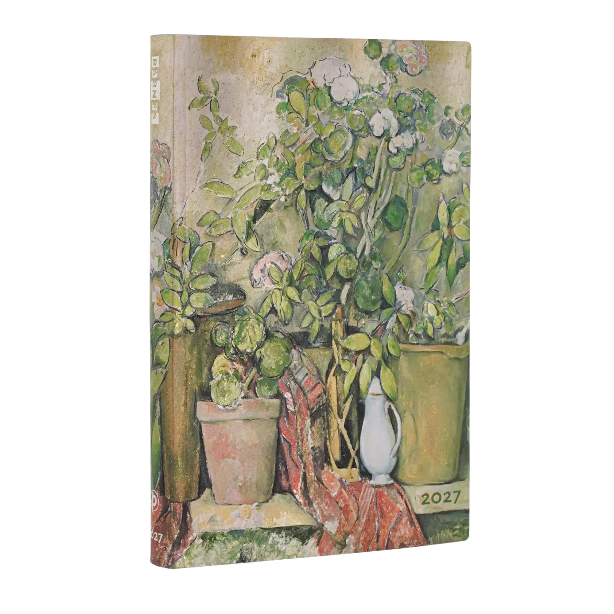 Agenda 2027 12 Mesi - Vasi di Terracotta e Fiori Cézanne