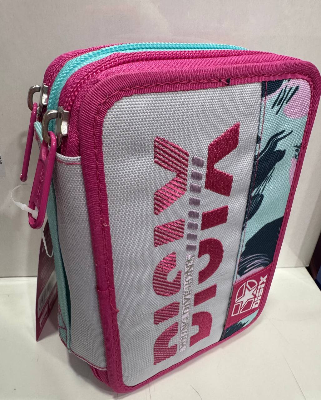 Disix Young Division- Astucccio 3 Zip - Glacier Fantasy Girl