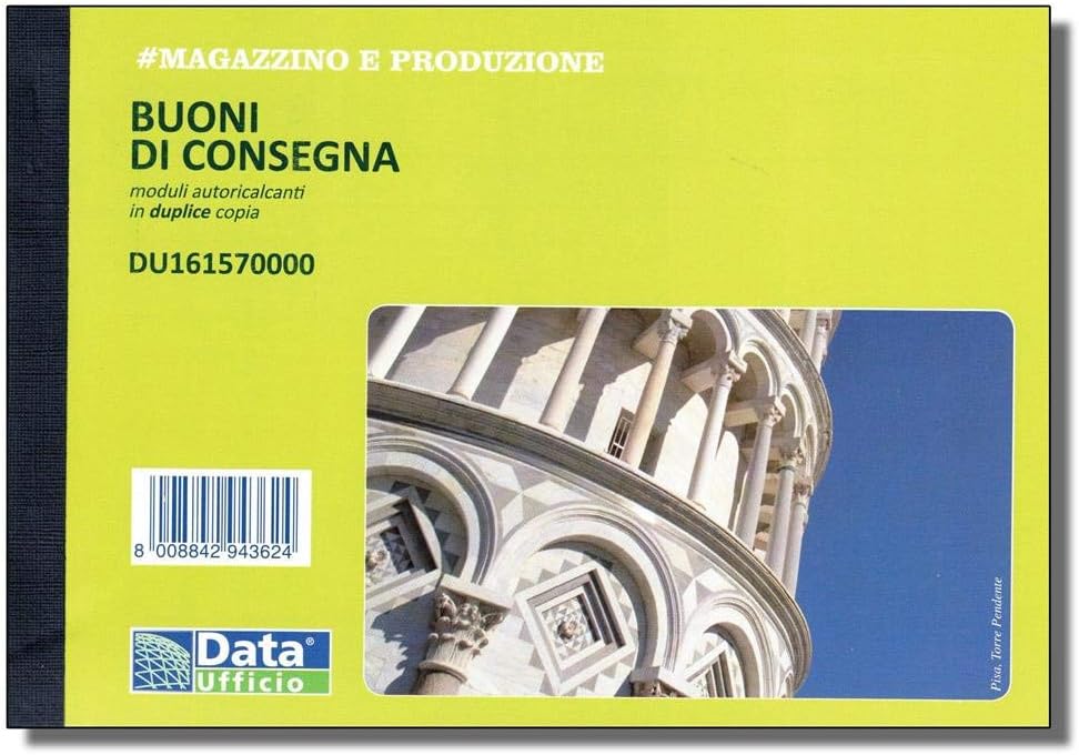 CF. 5 PZ. Data Ufficio Du161570000 Buoni Di Consegna 2 COPIE