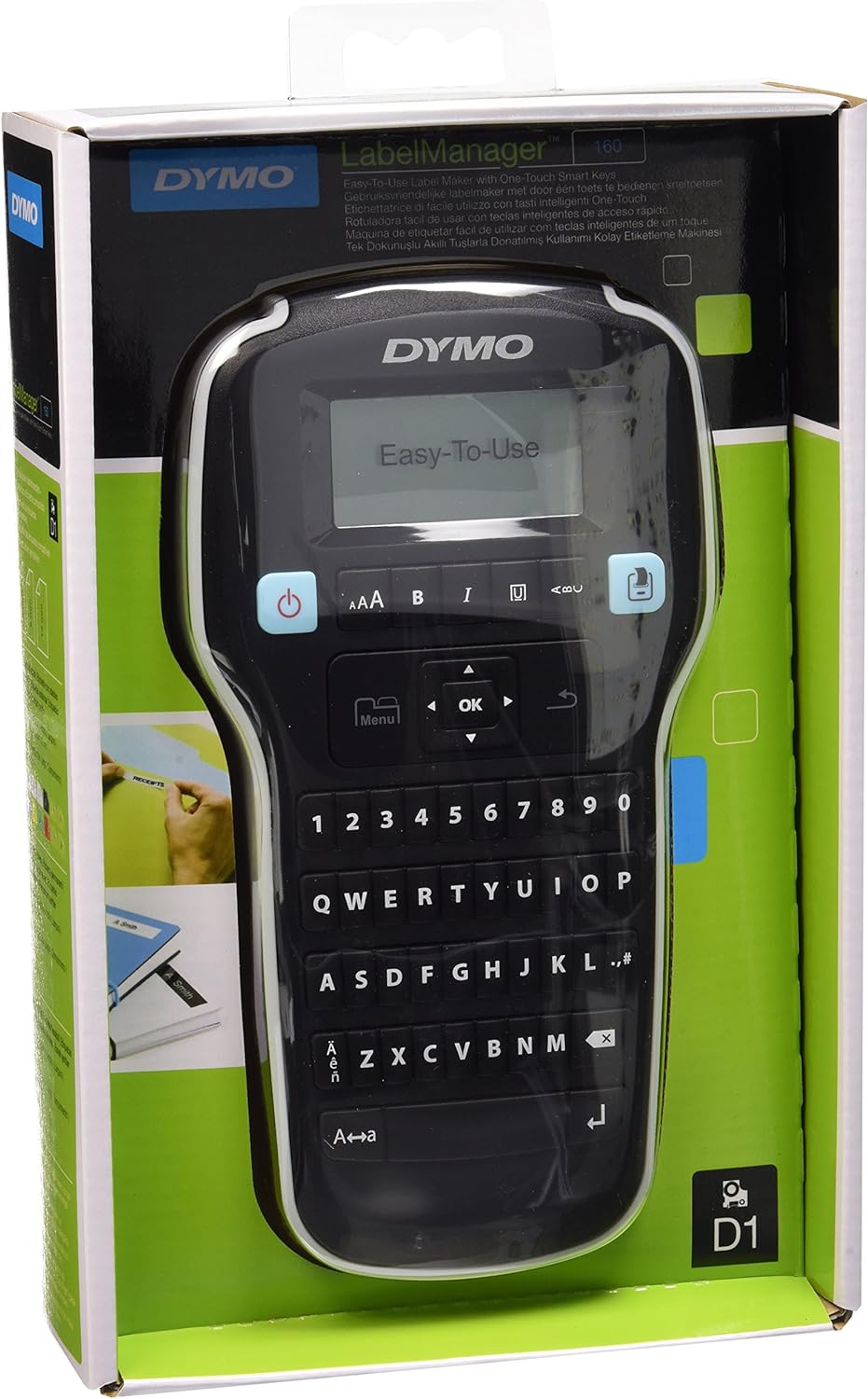 Dymo S0946310 LabelManager 160 Etichettatrice Elettronica