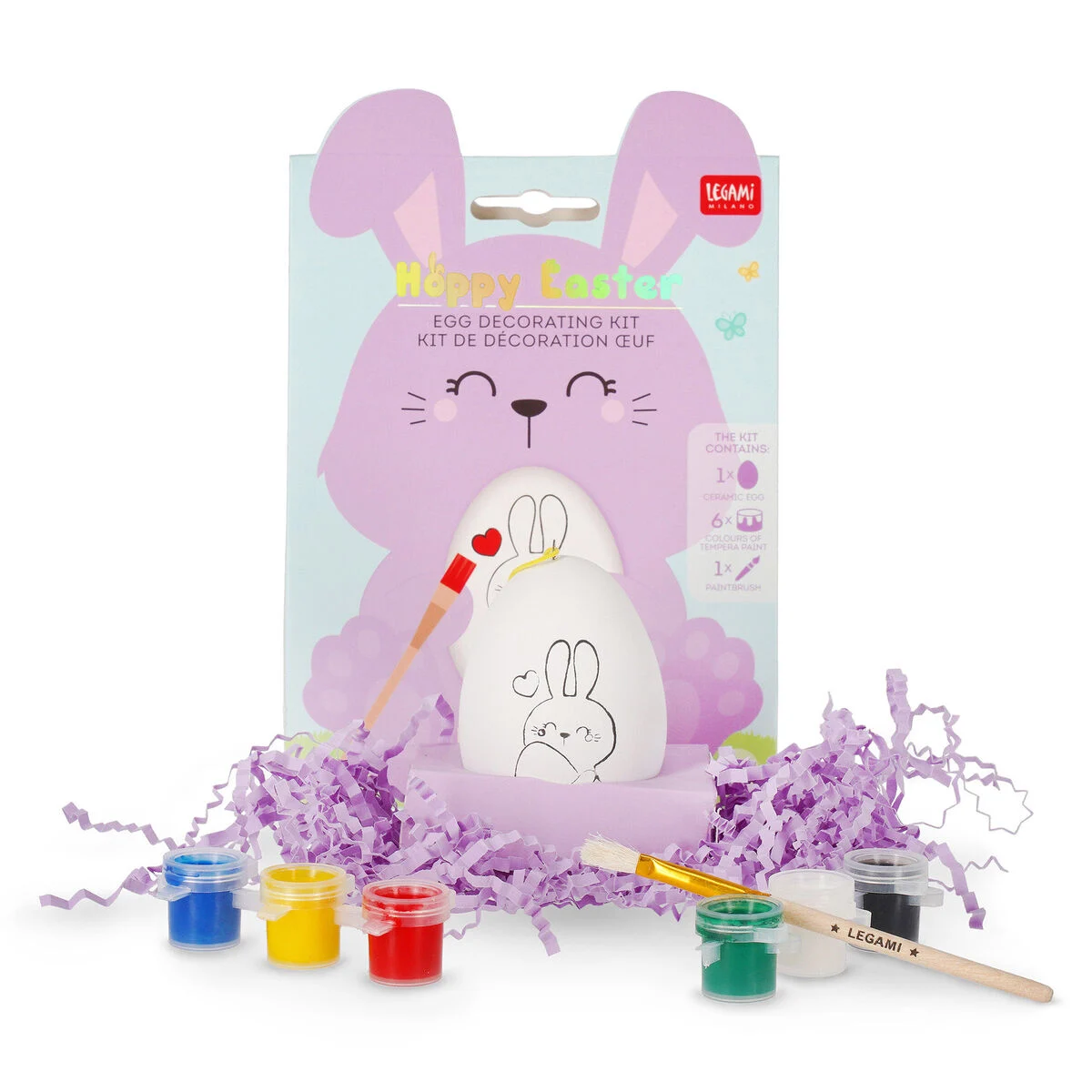 LEGAMI EGG DECORATING KIT HAPPY EASTER