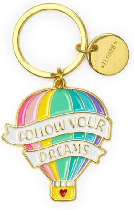 Portachiavi in Metallo Smaltato What a Key Ring! Air Ballon