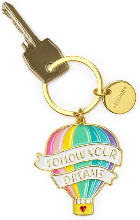 Portachiavi in Metallo Smaltato What a Key Ring! Air Ballon