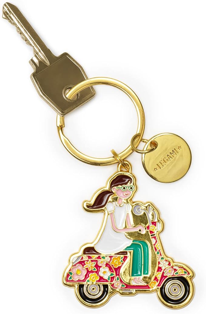 Portachiavi in Metallo Smaltato What a Key Ring! Scooter
