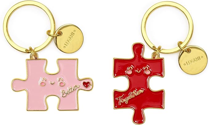 Portachiavi in Metallo Smaltato What a Key Ring! Puzzle