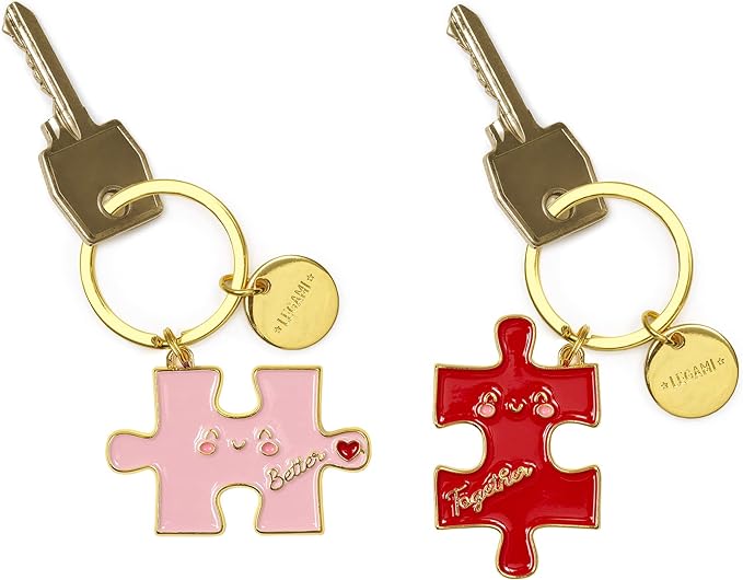 Portachiavi in Metallo Smaltato What a Key Ring! Puzzle