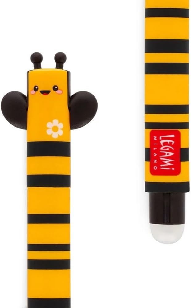 Penna Gel Cancellabile  Erasable Pen Bee Colore Nero