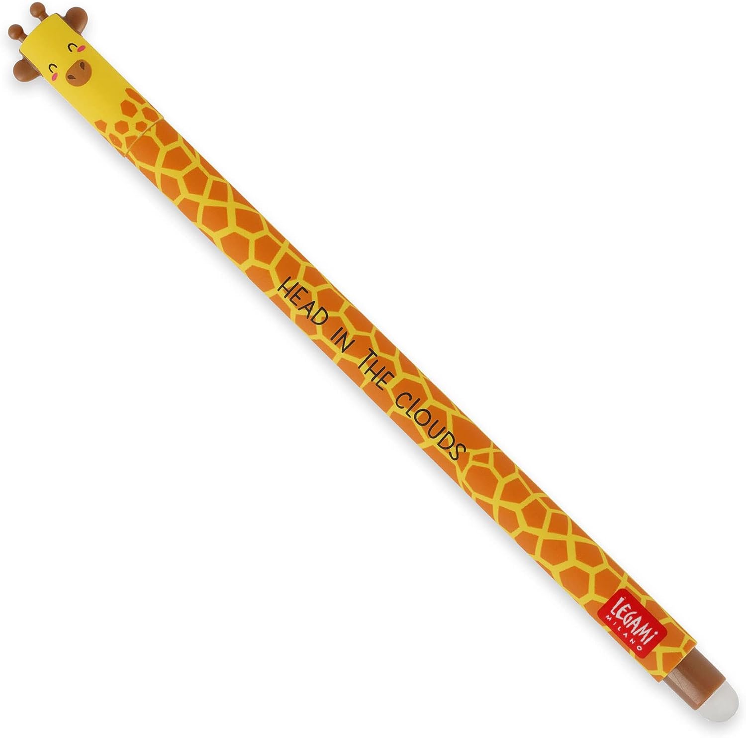 Penna Gel Cancellabile Erasable Pen Giraffe Colore Nero
