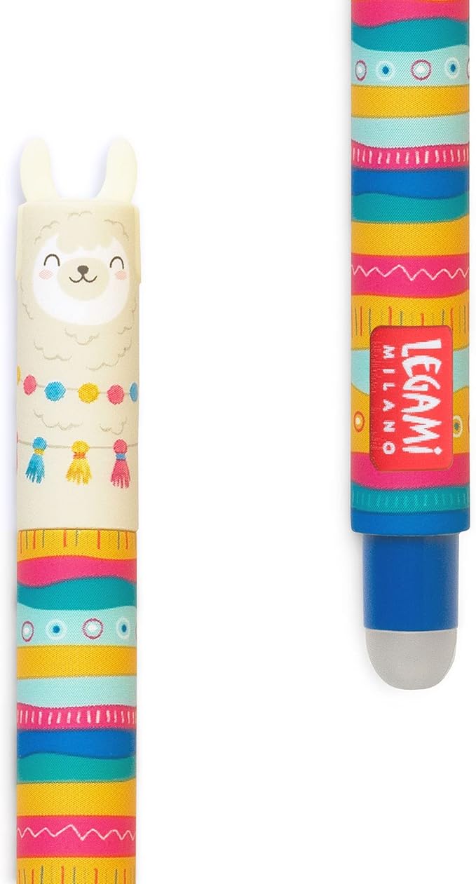 Penna Gel Cancellabile - Erasable Pen Lama inch. Blu