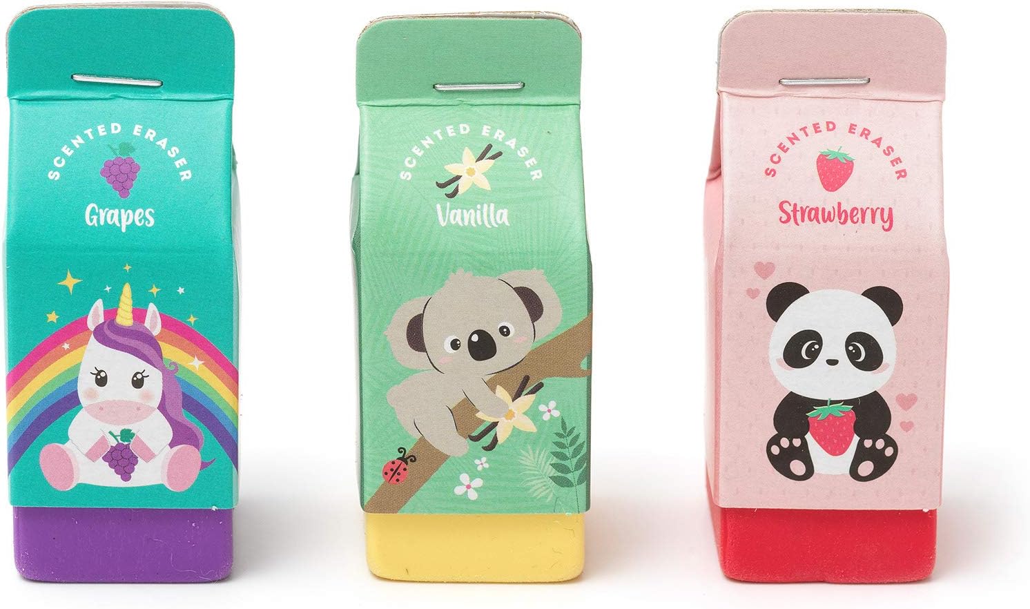 Set di 3 gomme da cancellare profumate Legami Yummy Yummy