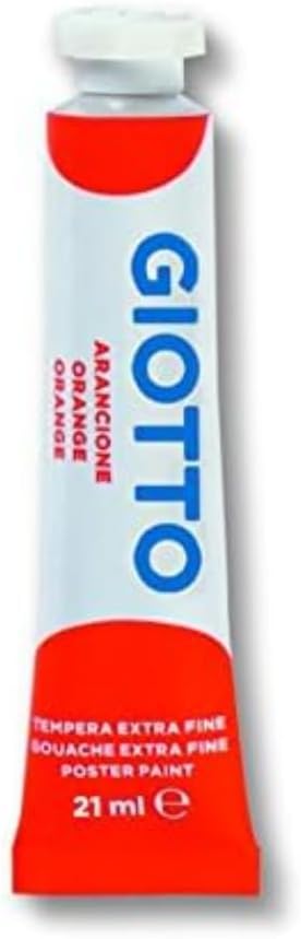 CF da 6 pz - Tempera Giotto ft.7 21 ML - ARANCIONE