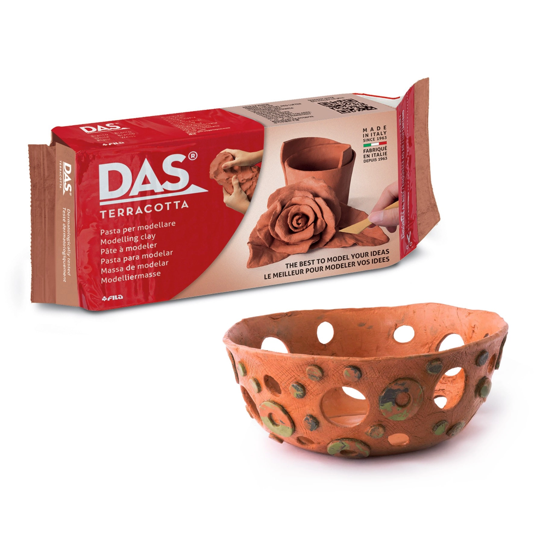 Panetto DAS Terracotta - 500gr