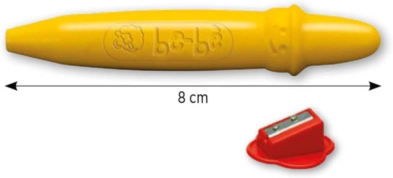 Giotto be-bè - Pastelloni Cera Super Washable Con Temperino