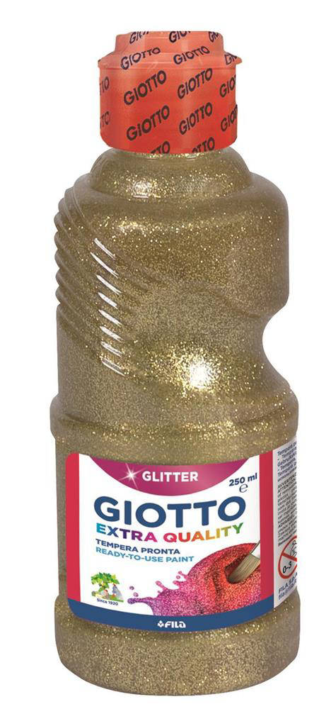 Giotto Tempera Glitter 250ml - Oro