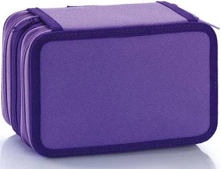 ASTUCCIO 3ZIP FAVORIT 24 BICOLOR 12+18 VIOLA