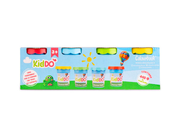 Kiddò vasetto 110gr 4pz Colourbook