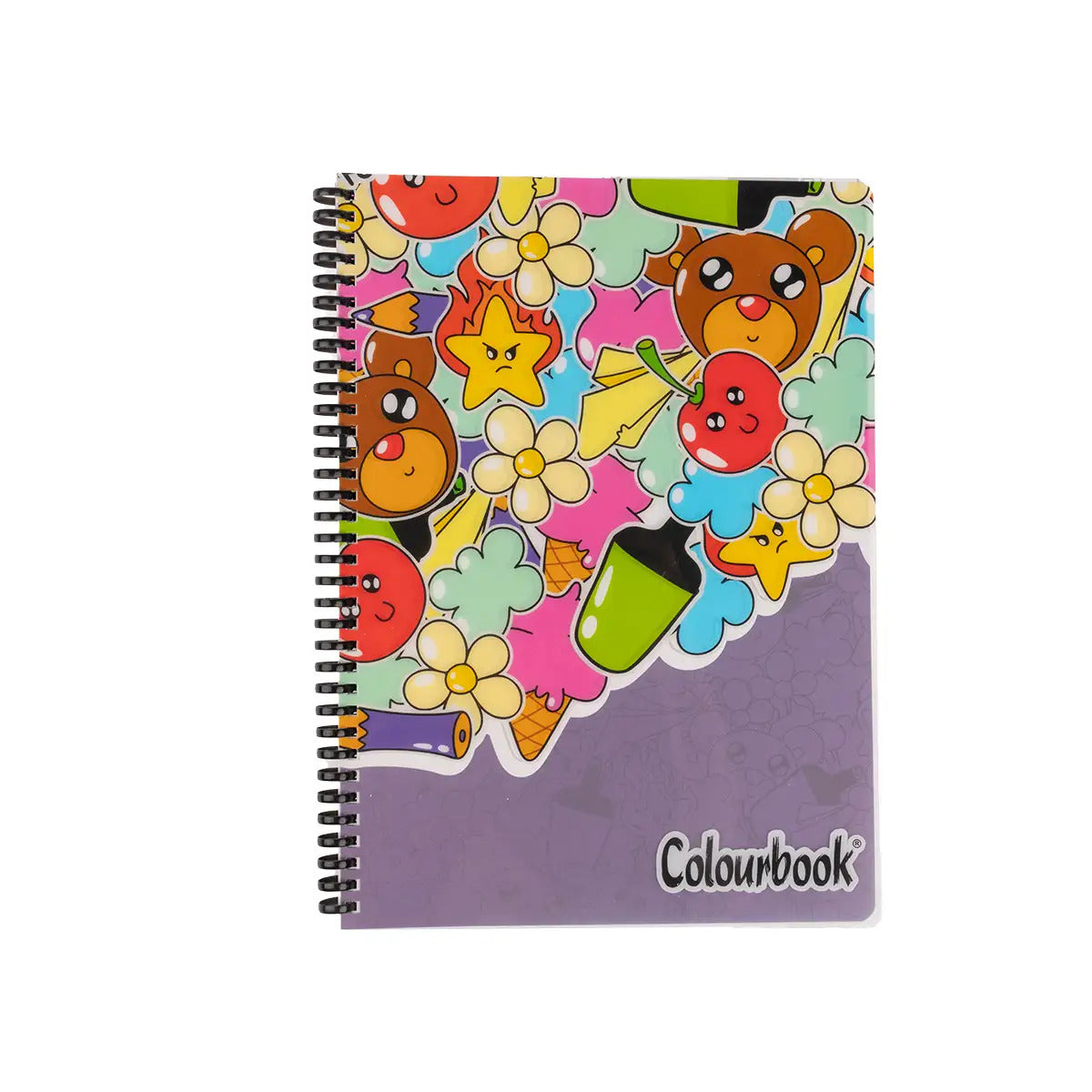 Quaderno spiralato soft Gianpiero 5MM - Indaco