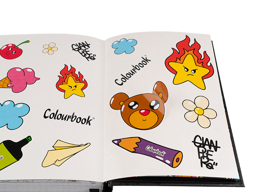 Diario 12 Mesi Gianpiero x Colourbook Non Datato - Fiamma