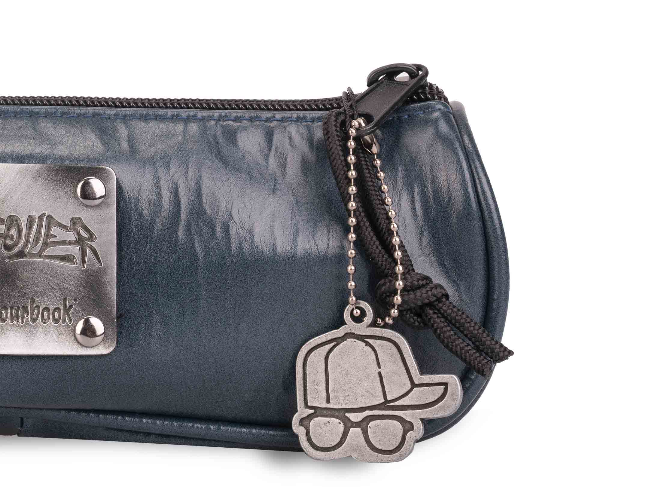 Astuccio portapenne Road Geolier Petrolio