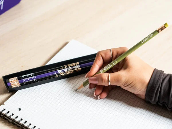 CLBK MATITA CON GOMMA IN SET DA 4 PEZZI GEOLIER