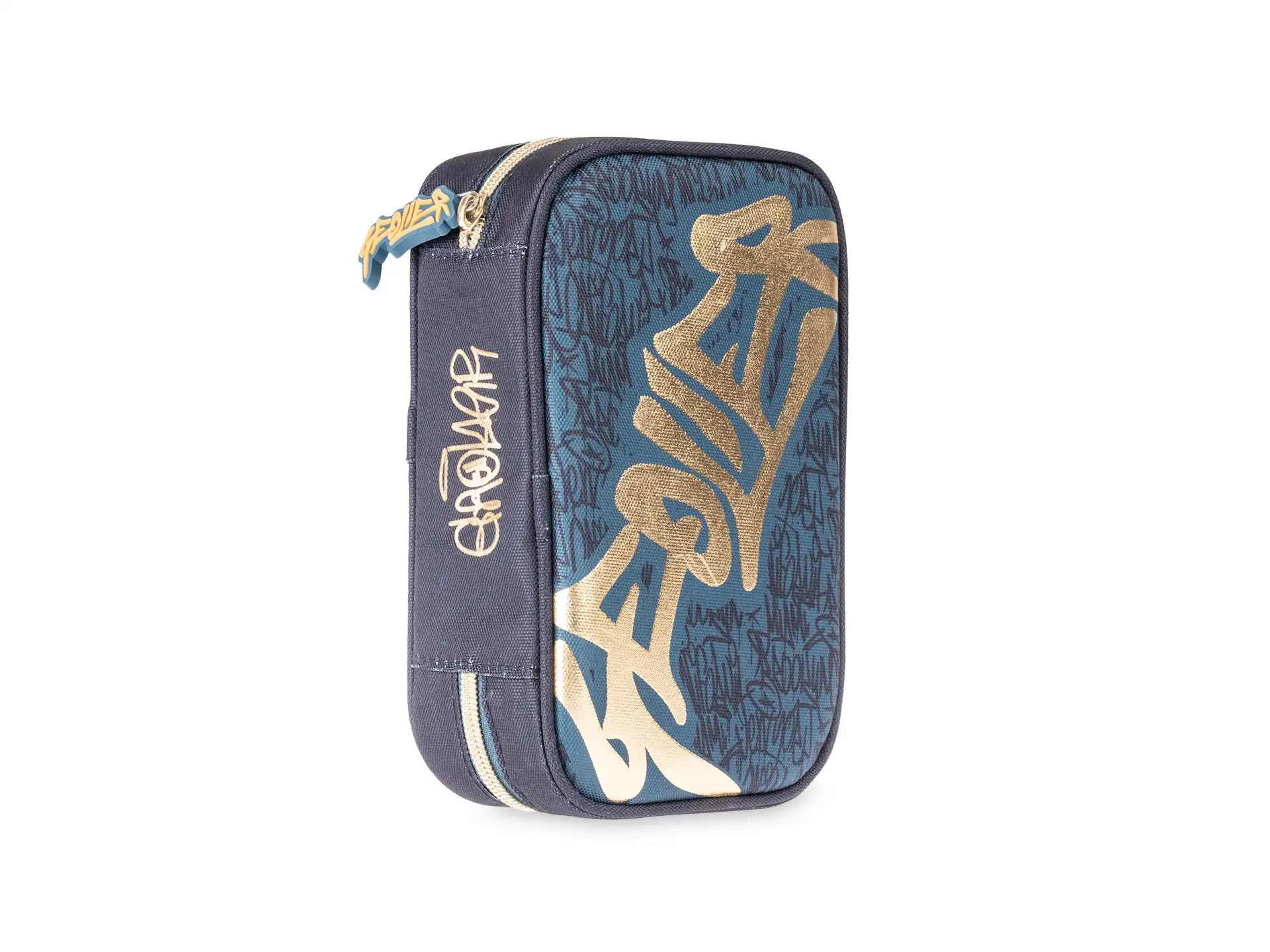 Colourbook - Astuccio 1 zip Geolier - Blu