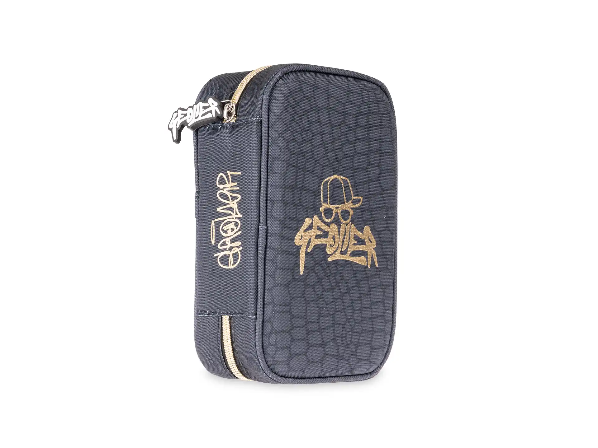 Colourbook - Astuccio 1 zip Geolier - Nero