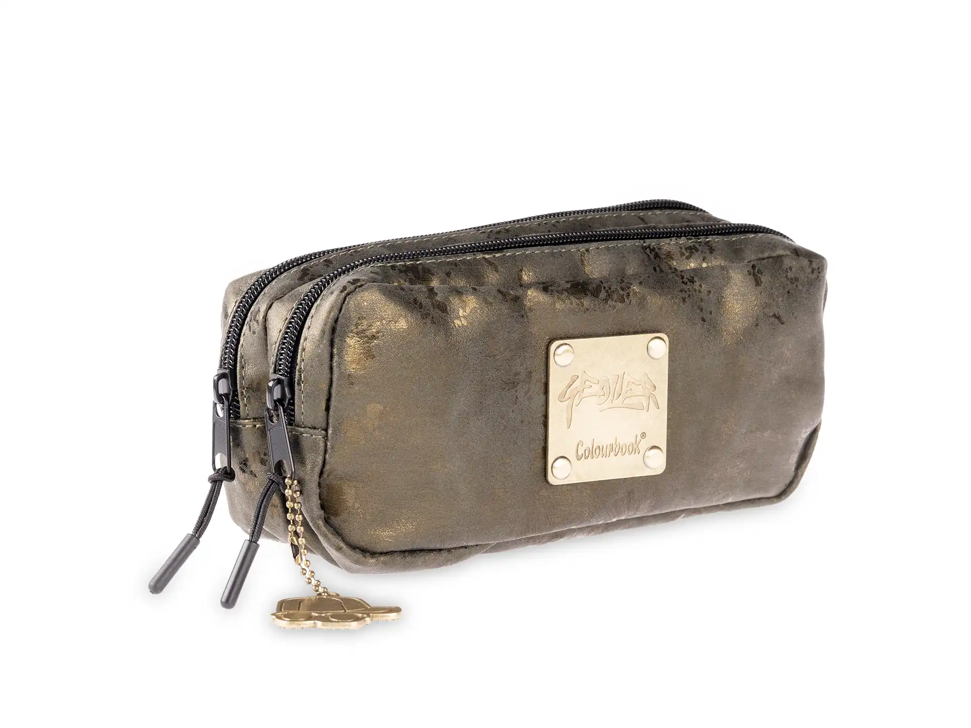 Colourbook - Astuccio due zip Geolier - Green Quartz