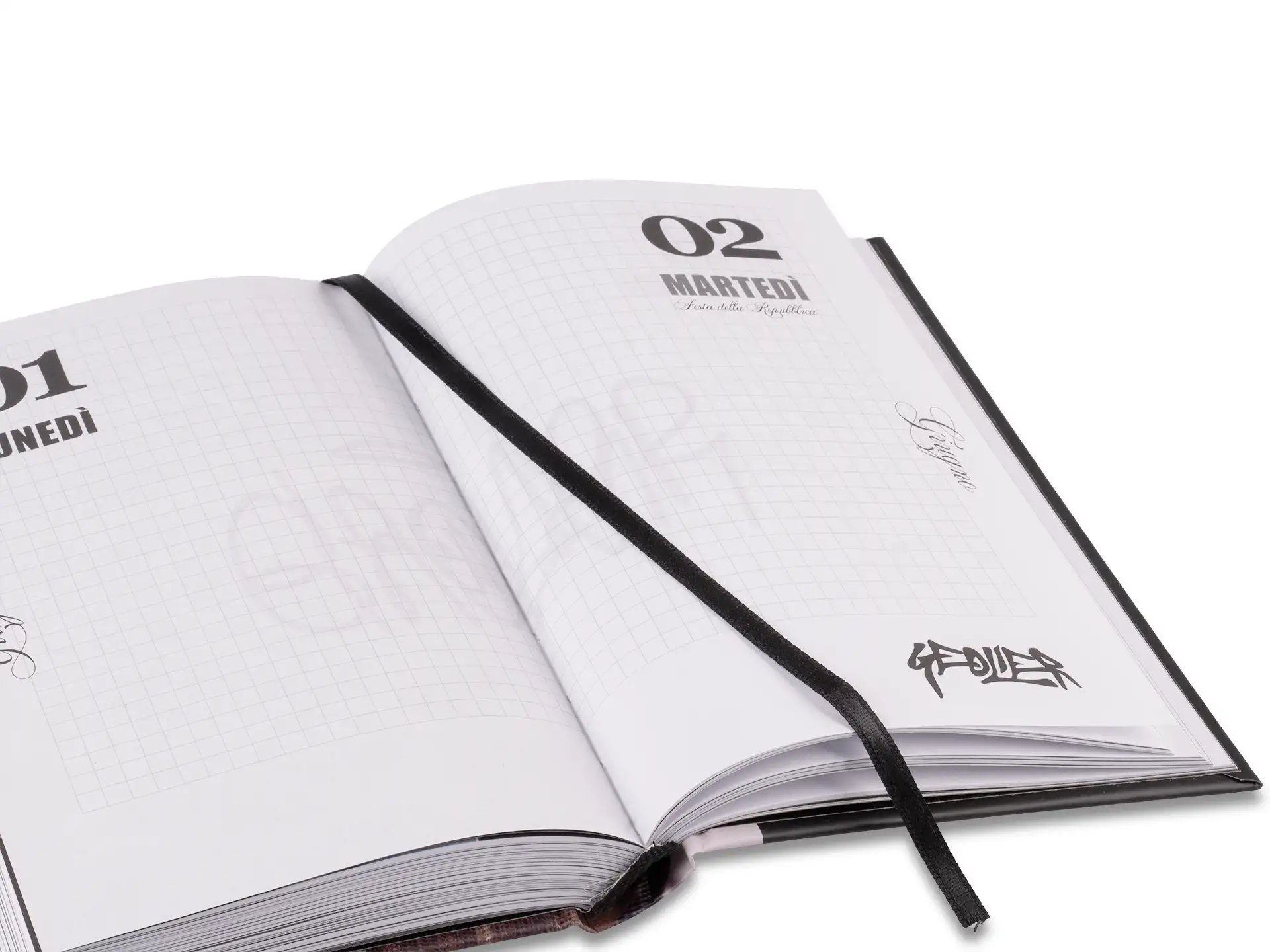 Colourbook Diario scuola 12 mesi Geolier 2025/2026 Palco