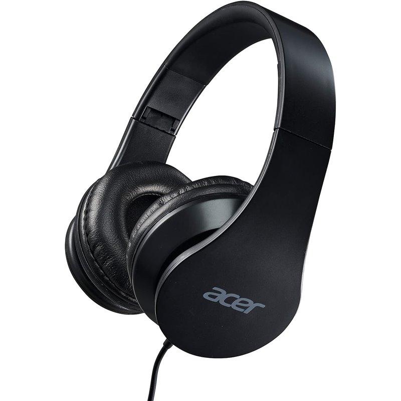 CUFFIE ACER AHW115 BLACK PIEGHEVOLI + MICROFONO OMNIDIREZION