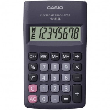 CALCOLATRICE TASCABILE 8 CIFRE HL-815L CASIO