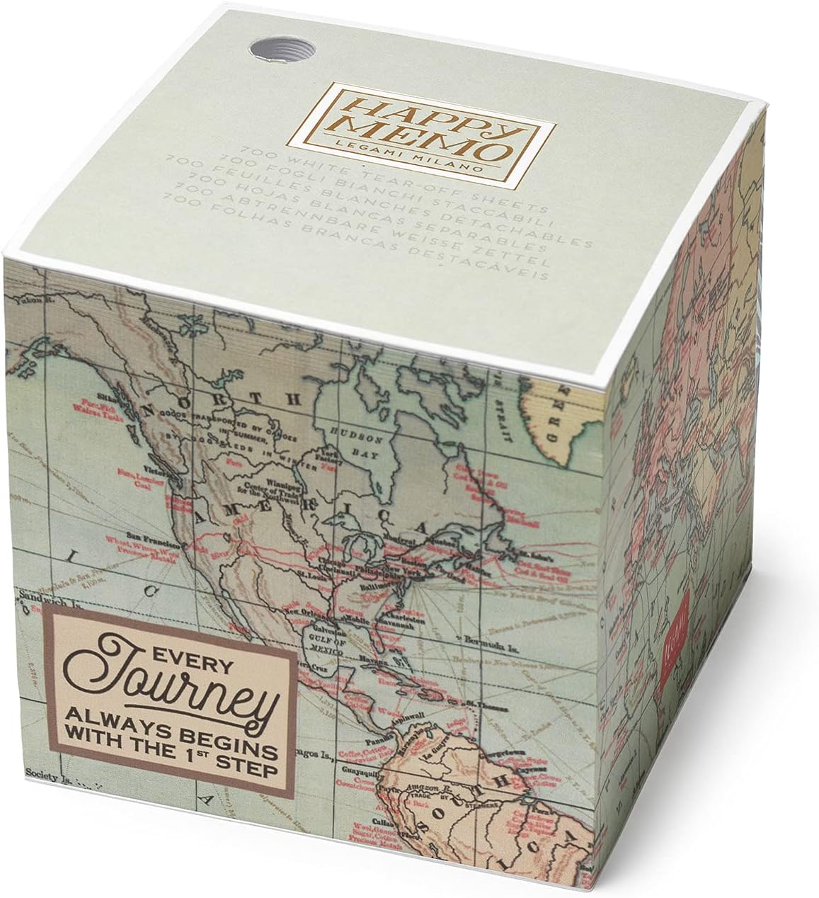 Happy Memo Travel Blocco Note