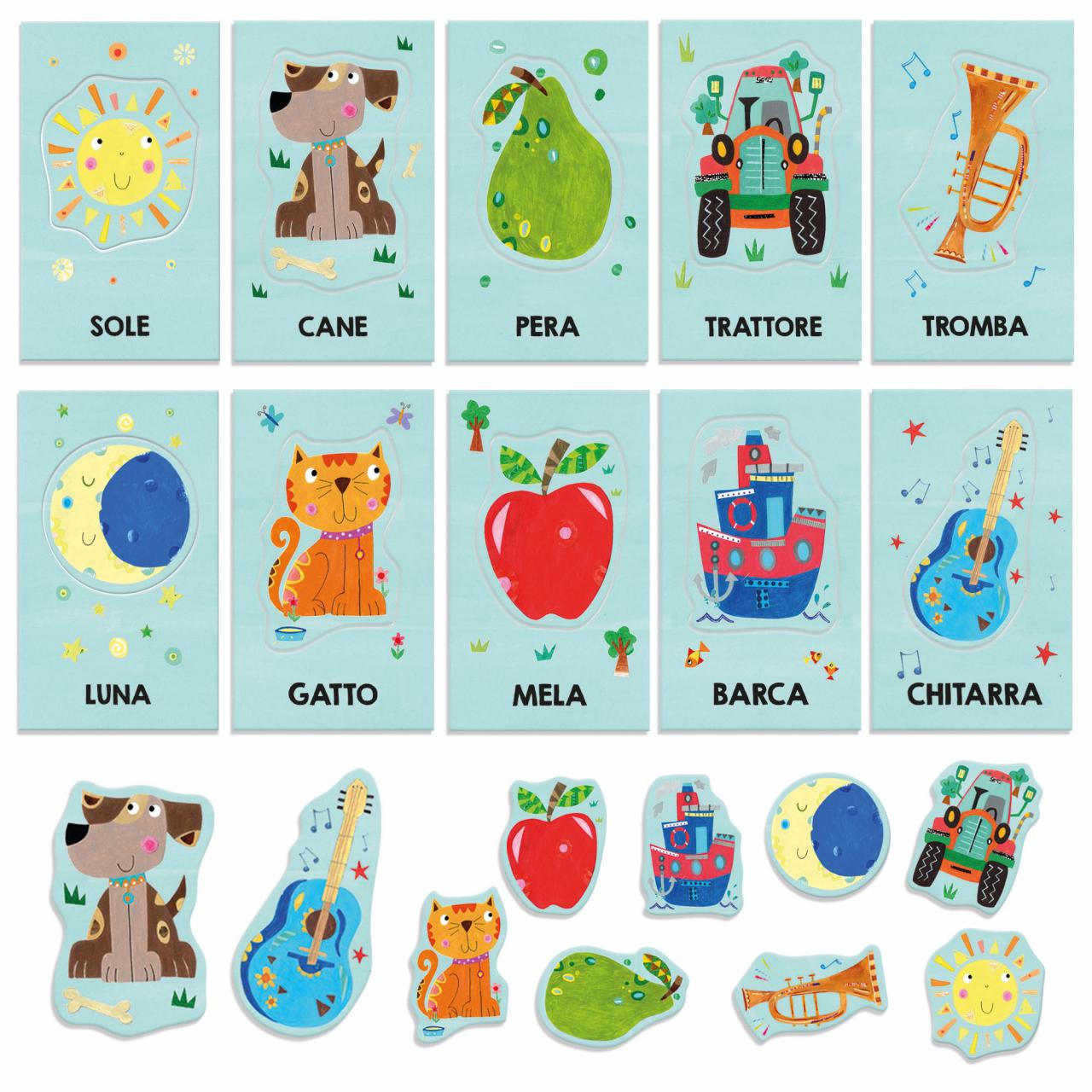 HEADU 25 BABY FLASHCARDS MONTESSORI