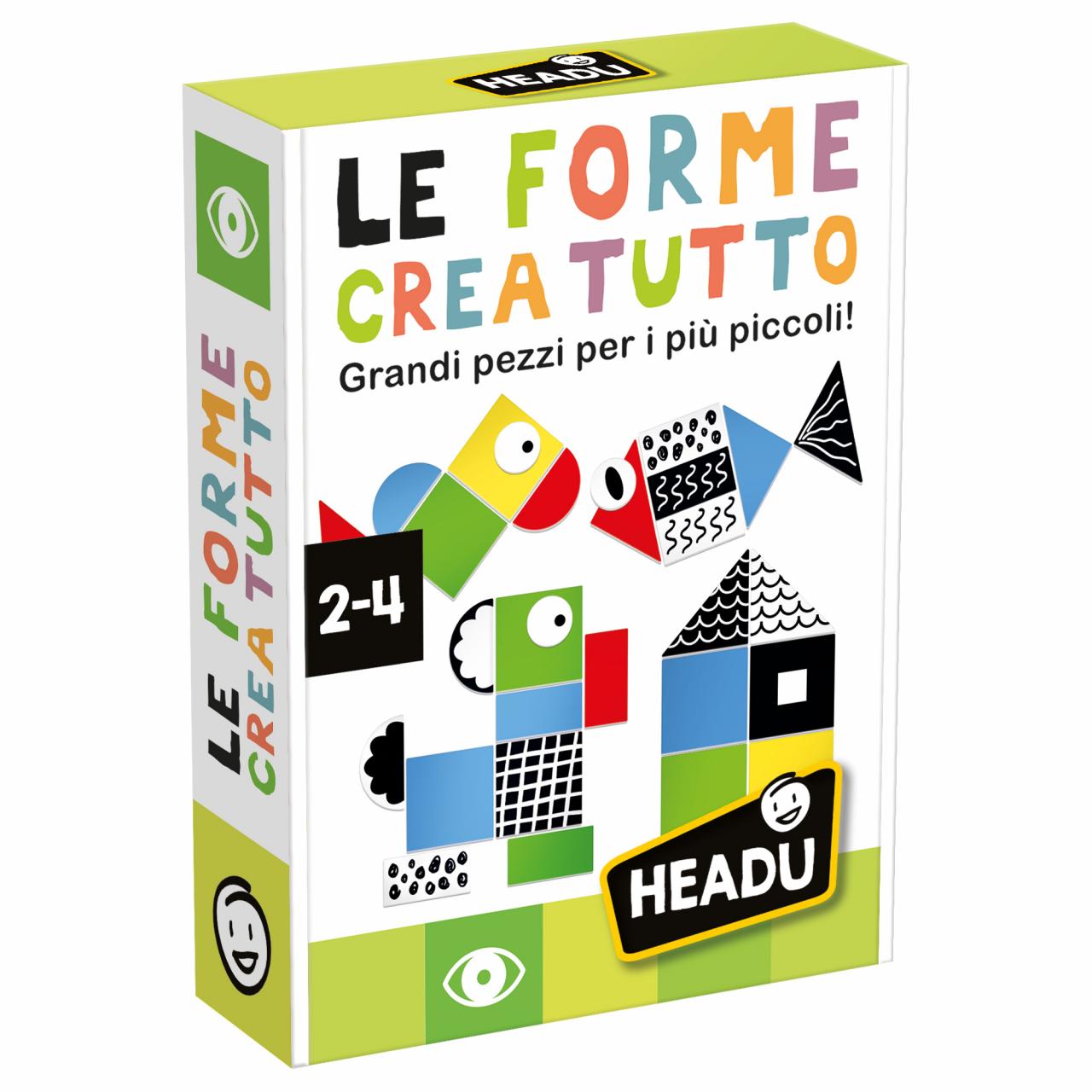 HEADU 25 LE FORME CREA TUTTO MONTESSORI