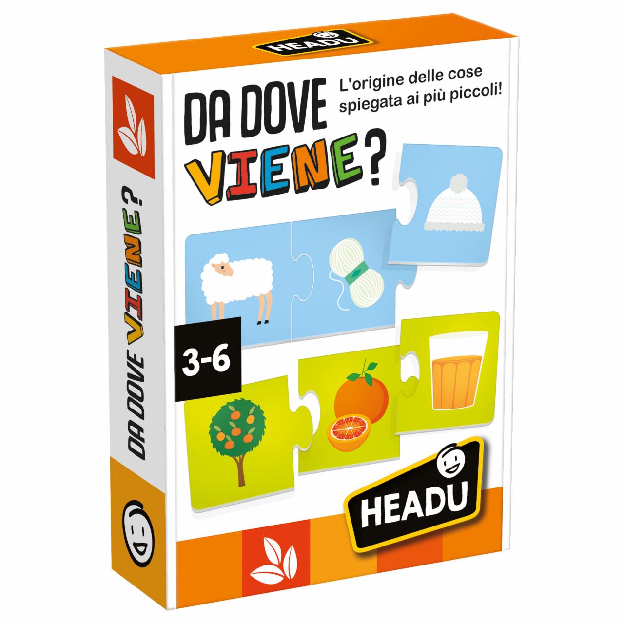 HEADU 25 DA DOVE VIENE? MONTESSORI