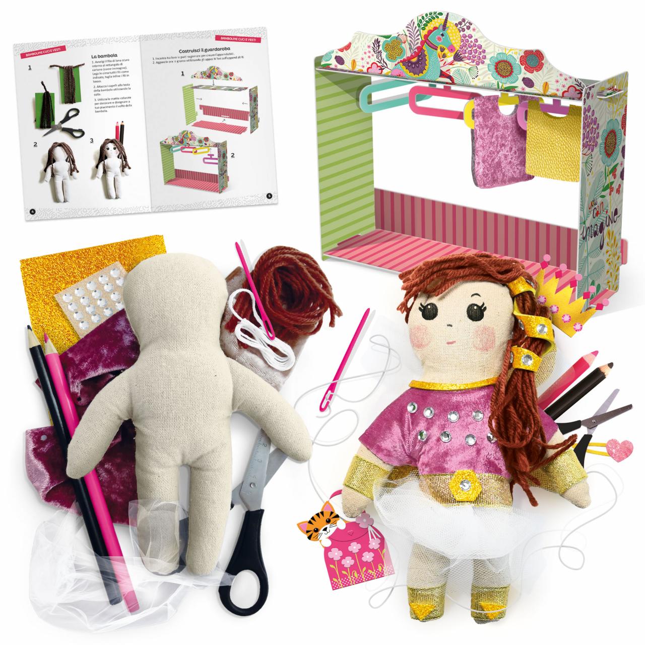 HEADU 25 BAMBOLINE CUCI E VESTI