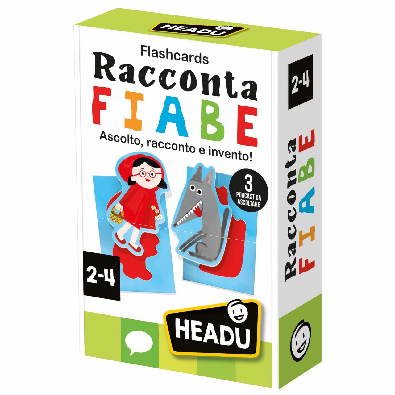 HEADU 25 FLASHCARDS RACCONTAFIABE MONTESSORI