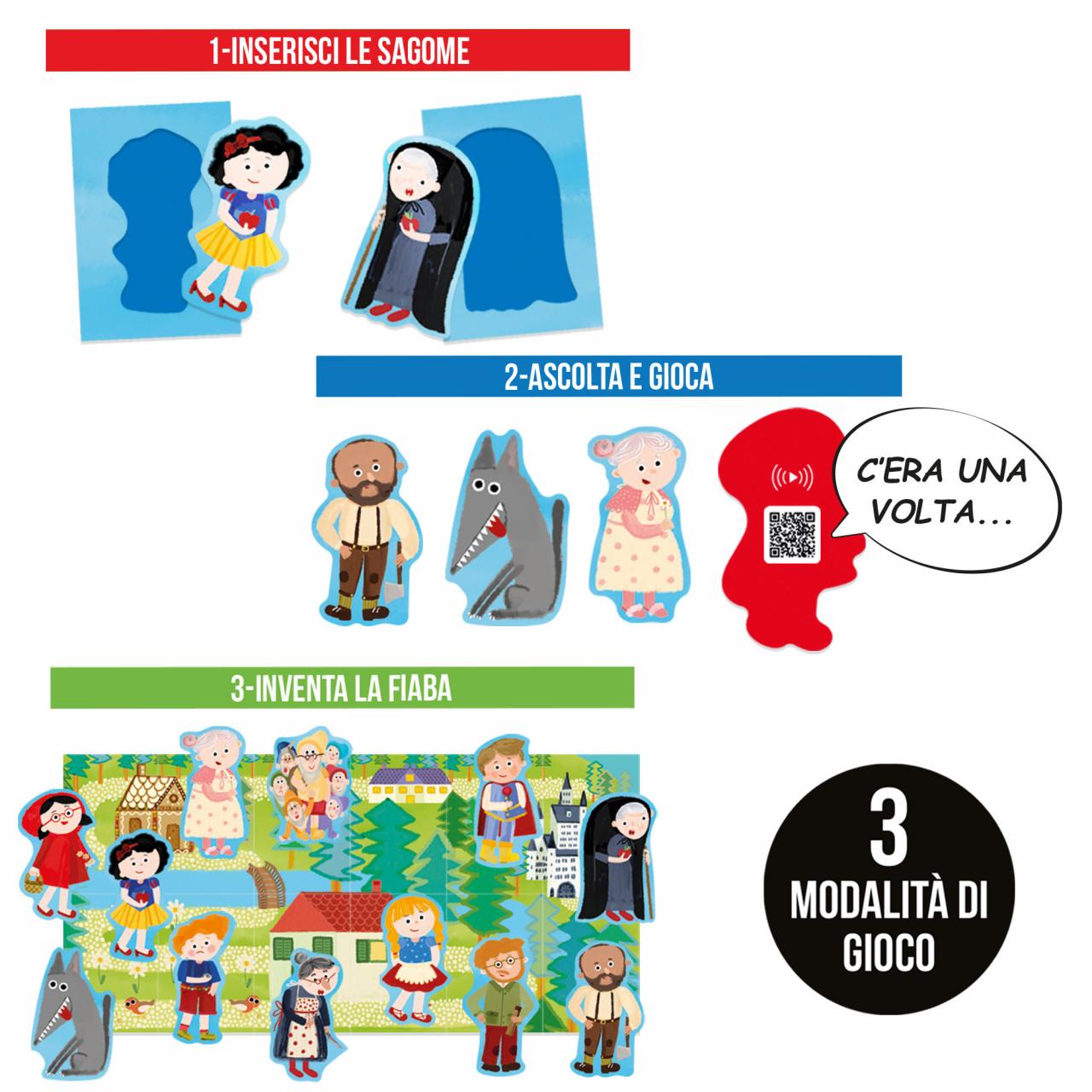 HEADU 25 FLASHCARDS RACCONTAFIABE MONTESSORI