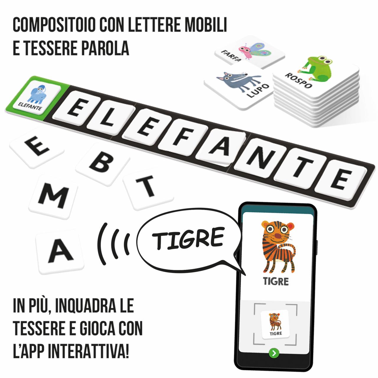 HEADU 25 SCRIVO & LEGGO 4.0 ANIMALI E AMBIENTI MONTESSORI