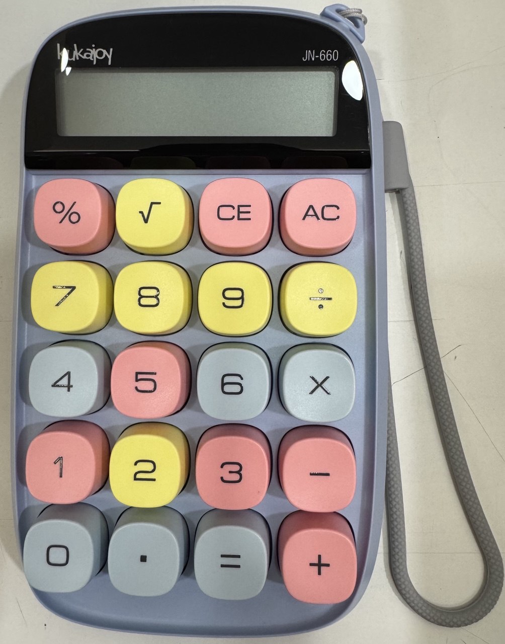 CALCOLATRICE 10 CIFRE KUKAJOY JN-660 COLORE GLICINE