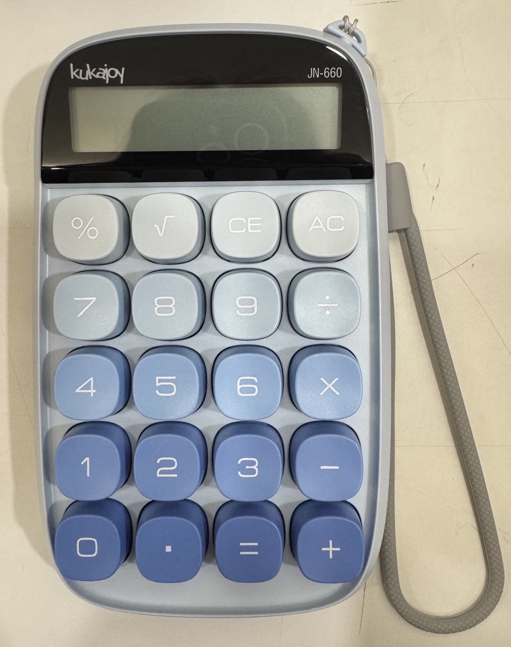 CALCOLATRICE 10 CIFRE KUKAJOY JN-660 COLORE POLVERE