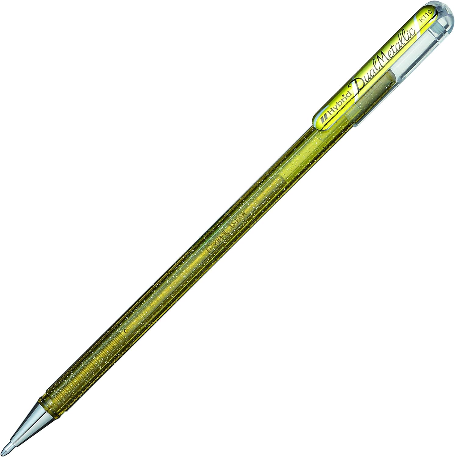 Penna Hybrid Dual Metallic Pentel K110-DXX GOLD