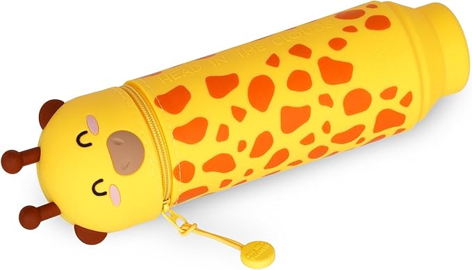 Kawaii l’Astuccio 2 in 1 in Morbido Silicone a tema Giraffe