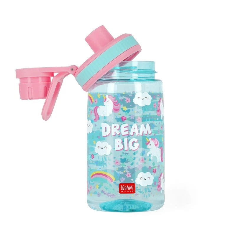 Borraccia per bambini Let's Drink a tema Unicorno