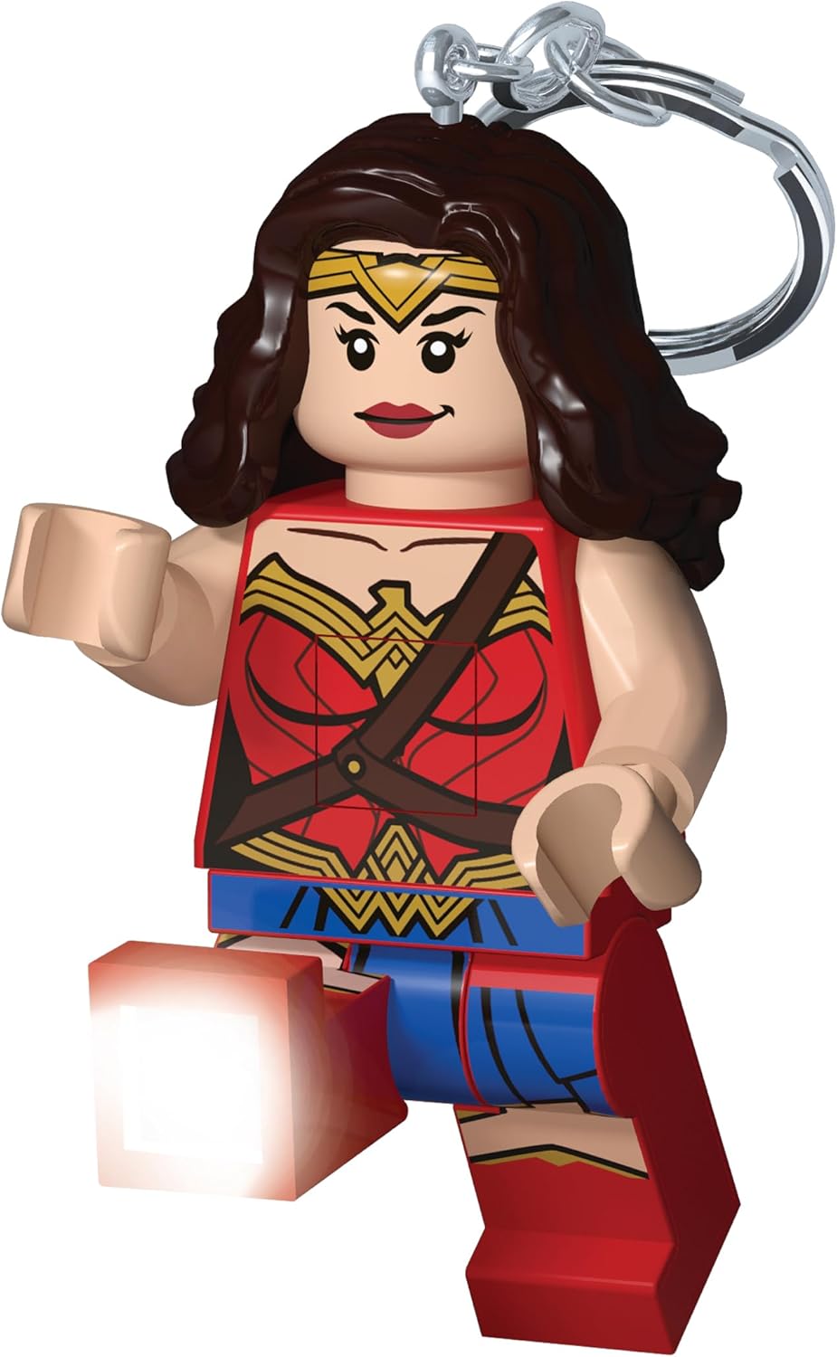LEGO Torcia Led Portachiavi - Wonder Woman