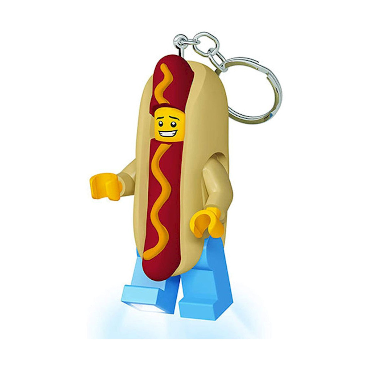 LEGO Torcia Led Portachiavi - Hot Dog Man