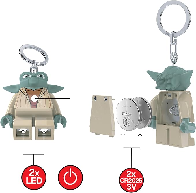 LEGO Torcia Led Portachiavi - Star Wars Yoda